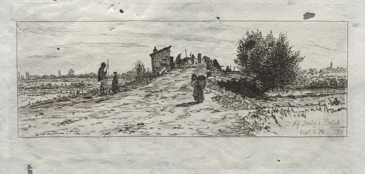 Auf Stauf a-Bruck, 1879 - Otto H. Bacher