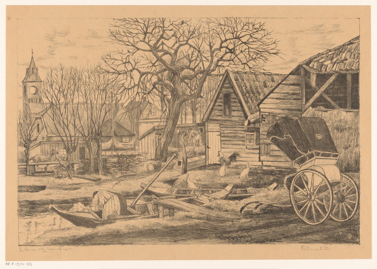Village au bord de l