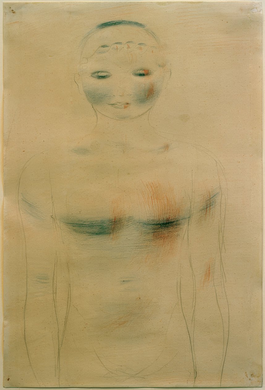 Figure frontale. De la série Rose - Otto Meyer Amden