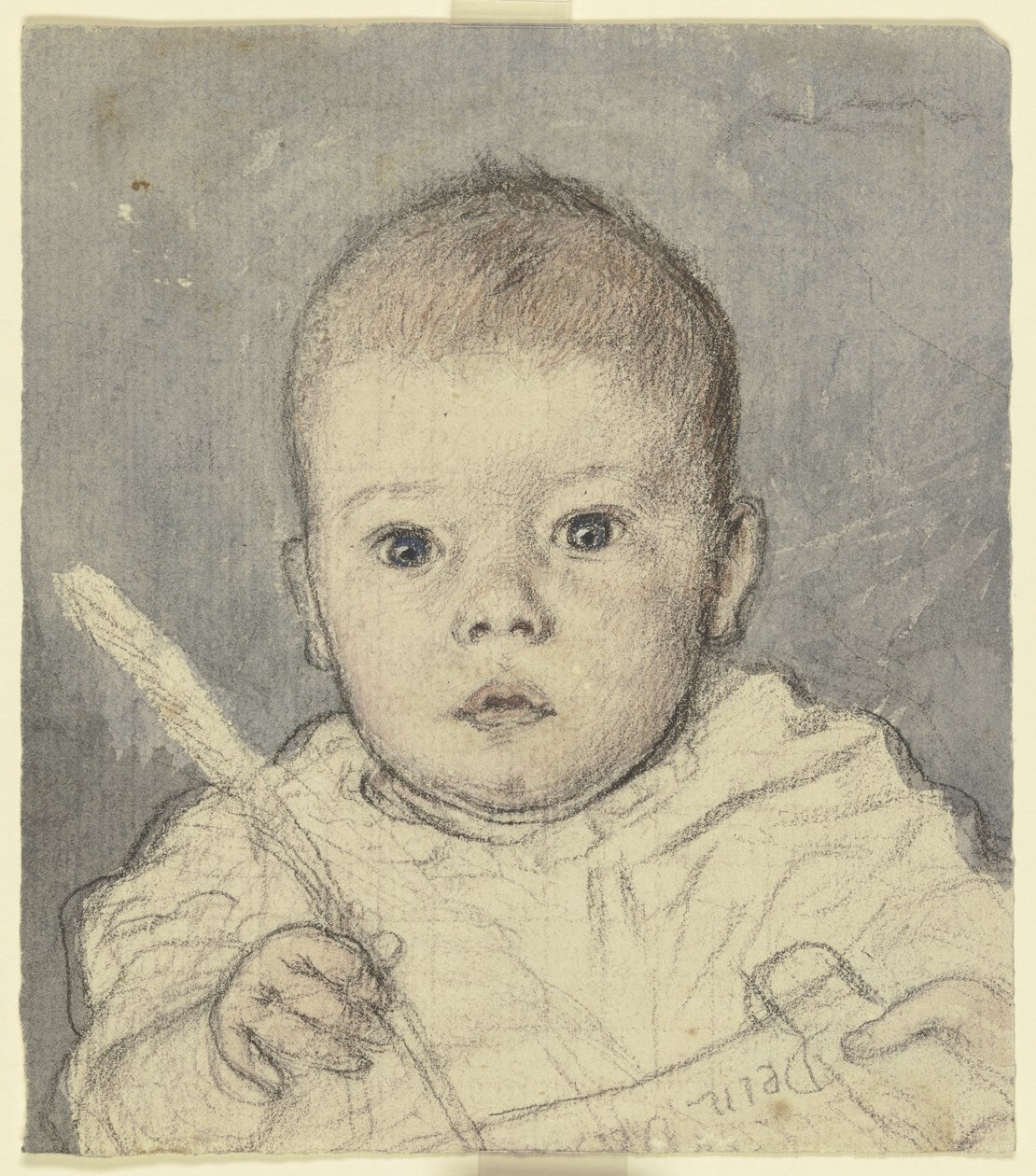 Portrait de Victor Scholderer enfant - Otto Scholderer