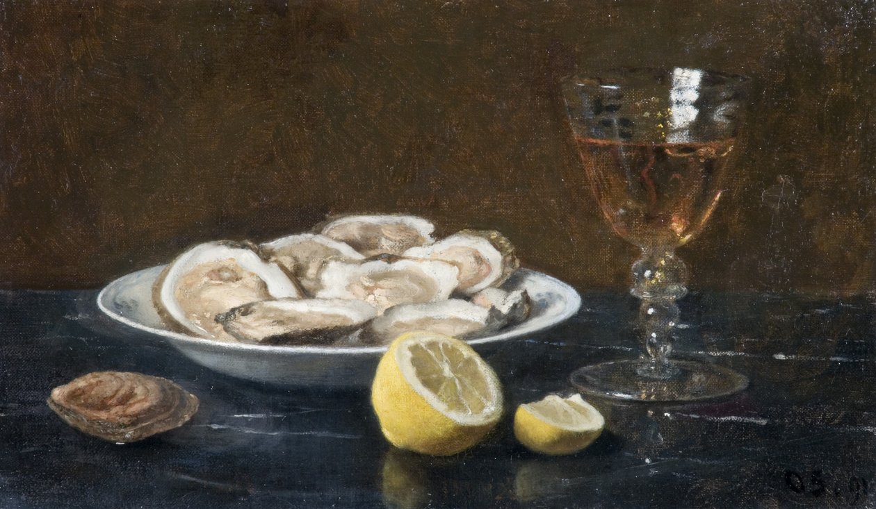 Huîtres - Otto Scholderer