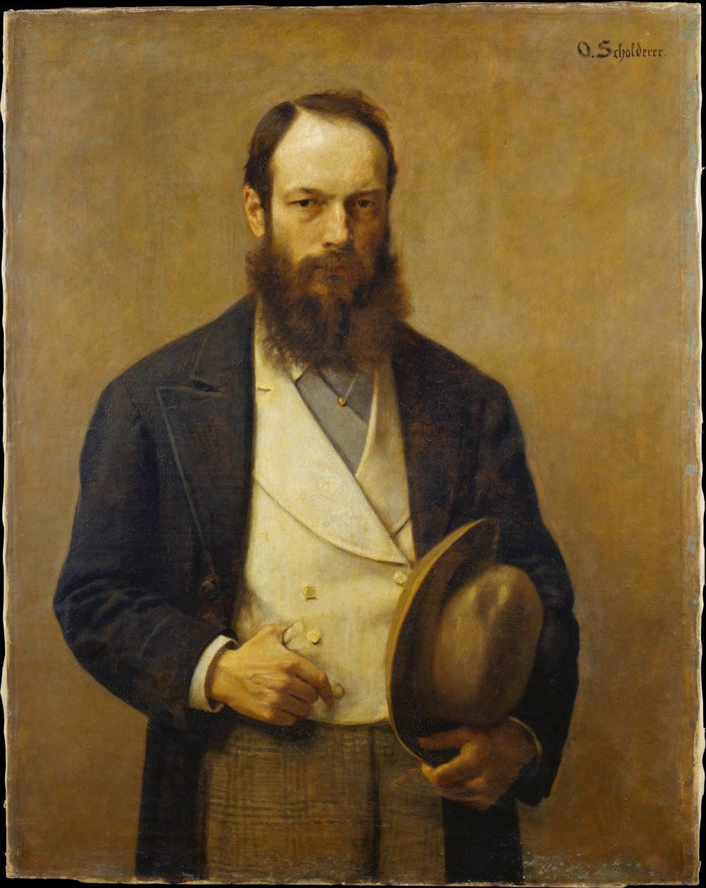 Autoportrait - Otto Scholderer