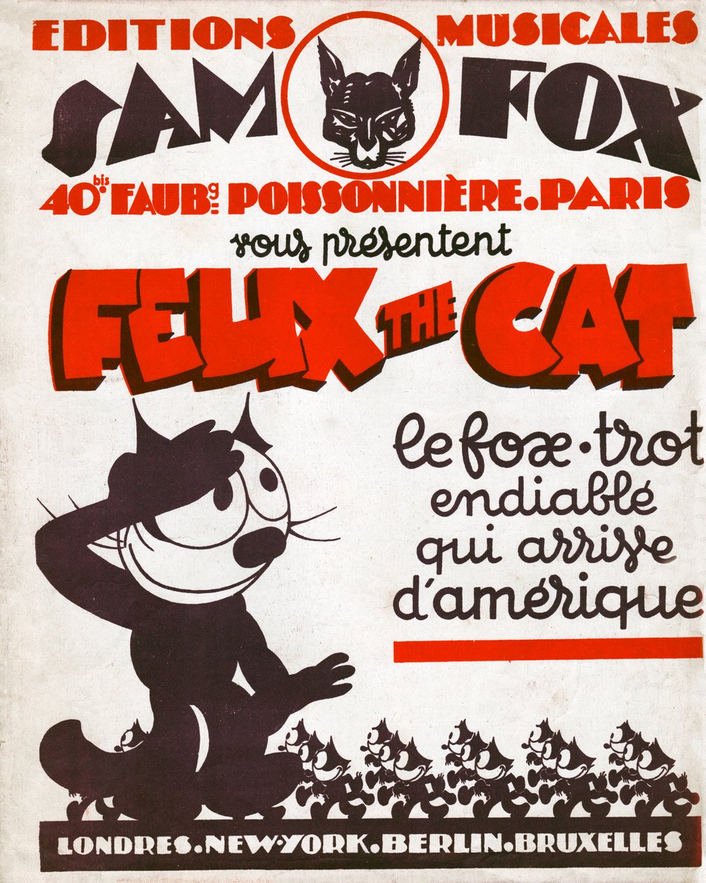 Felix le Chat (gravure, vers 1930) - Otto and Sullivan Pat Messmer