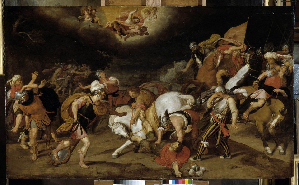 La conversion de Saint Paul sur le chemin de Damas en 42 après JC - Otto van Veen