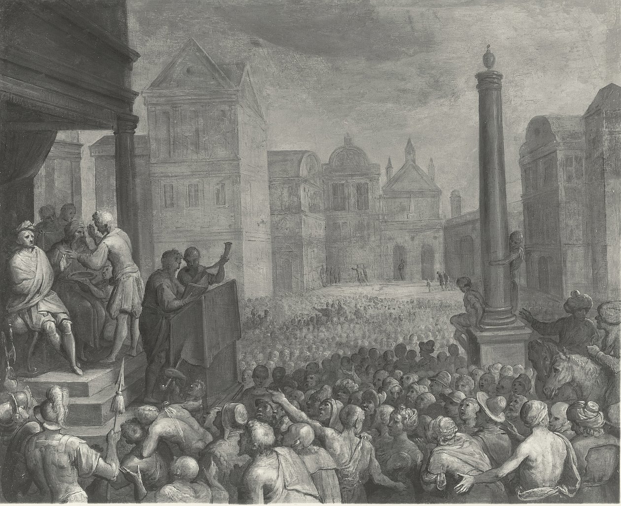 Le Jugement de Zaleucus, 1605-1610 - Otto van Veen
