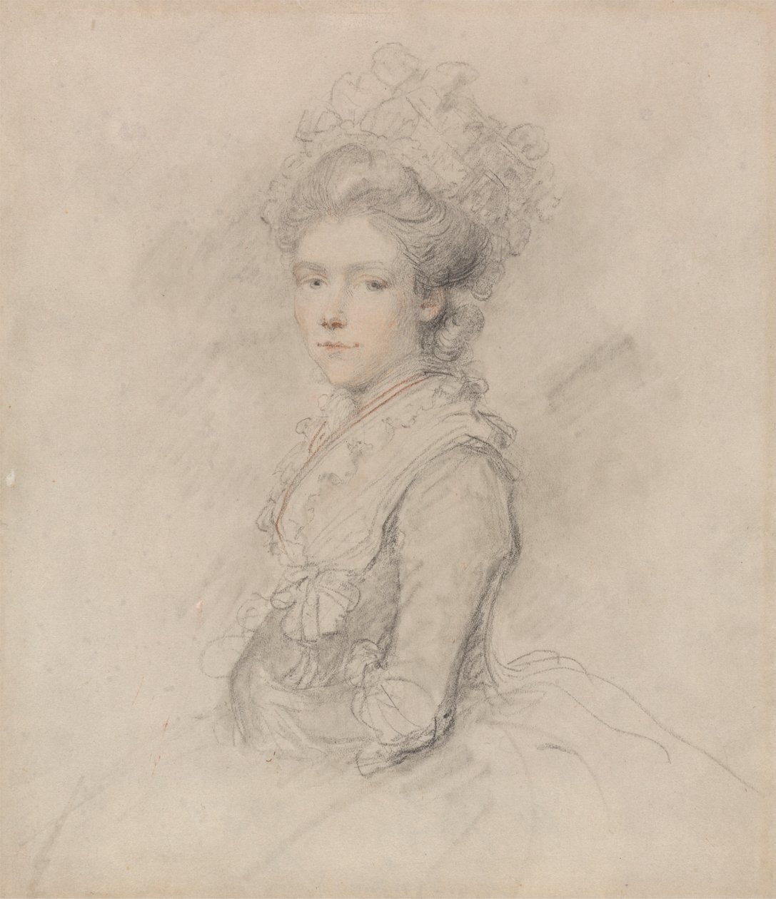 Mme James Paine, Newman Street - Ozias Humphry