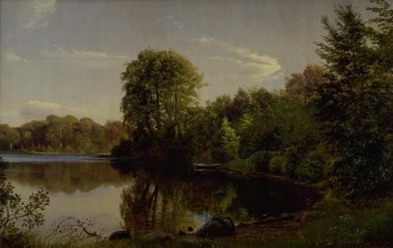 Soirée au Bondedammen à Hellebæk - P.C. Skovgaard