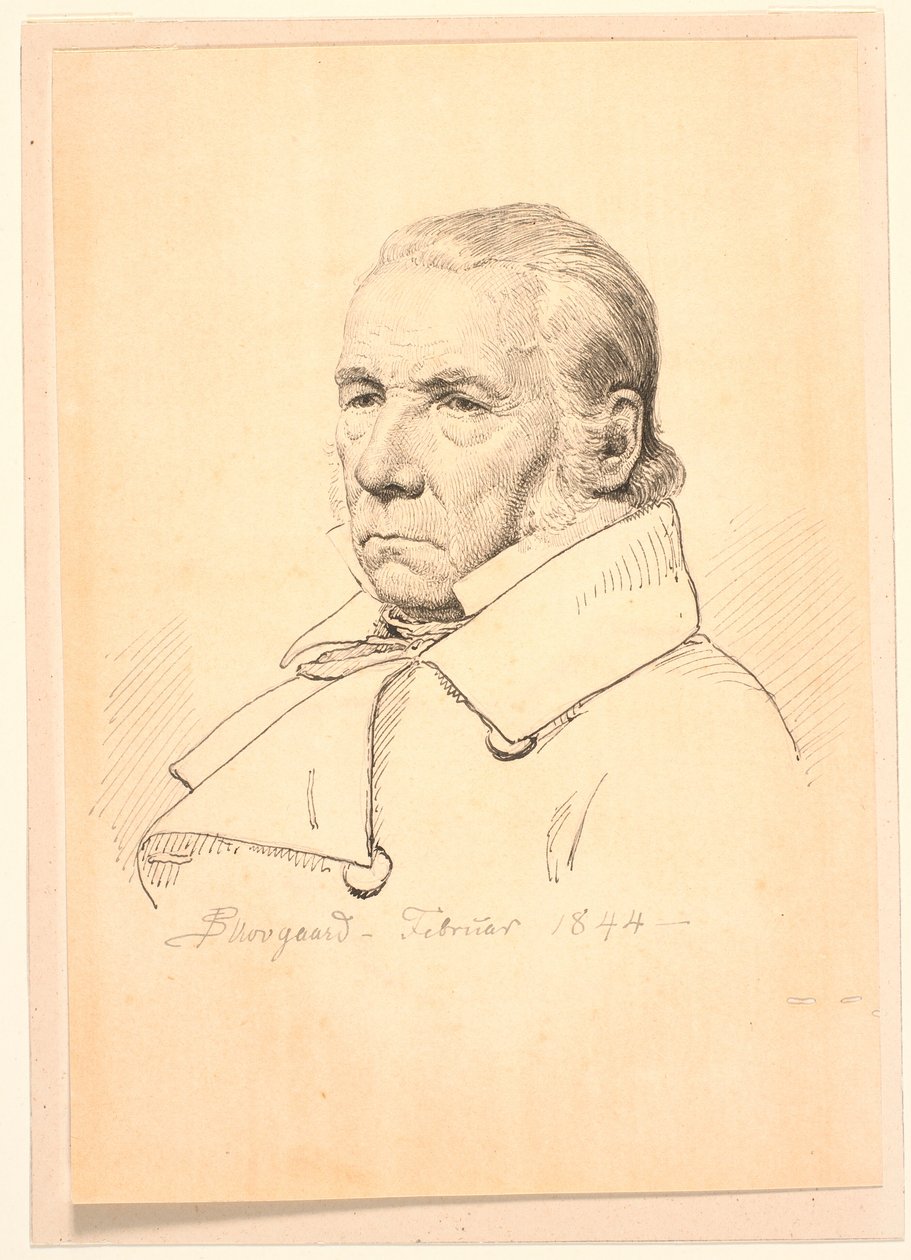 Smedemester og brandmajor Borchard von Würden, H. E. Freunds svigerfar. - P.C. Skovgaard