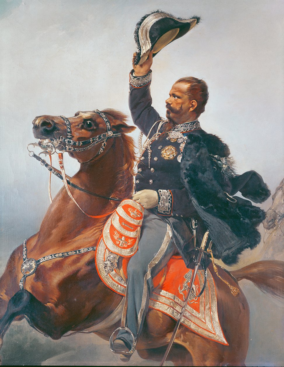Portrait de Vittorio Emanuele (1820-78) Roi de Sardaigne et d