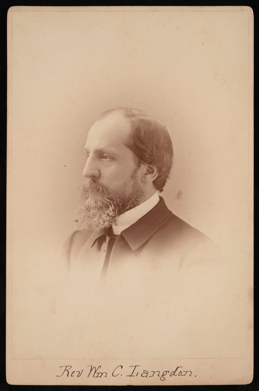 Portrait du révérend William Chauncy Langdon - Pach Bros
