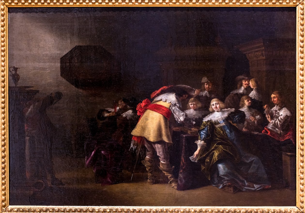 Joueurs de cartes - Palamedes Palamedesz