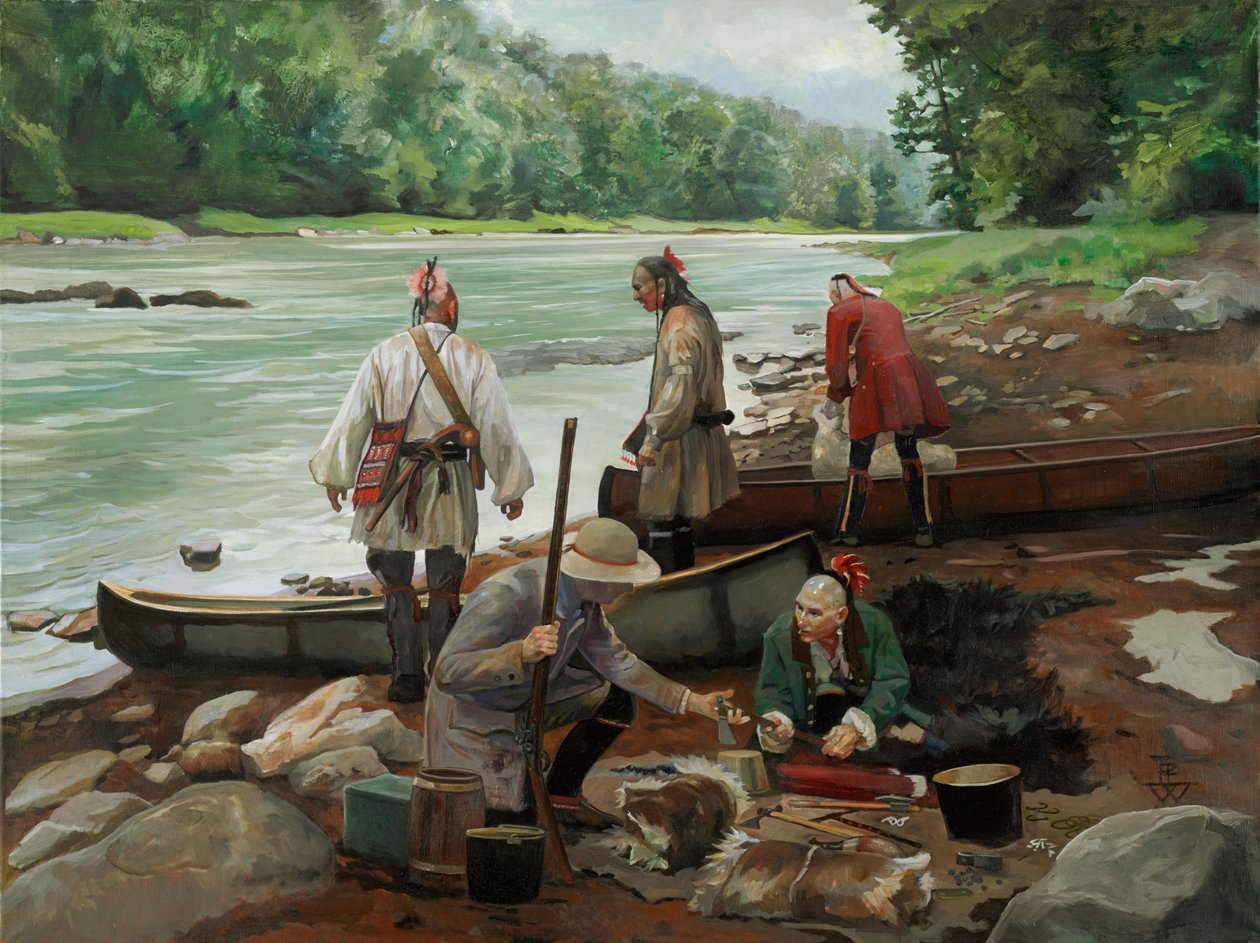 Commerce extérieur, 2006 (huile sur toile) - Pamela Patrick White