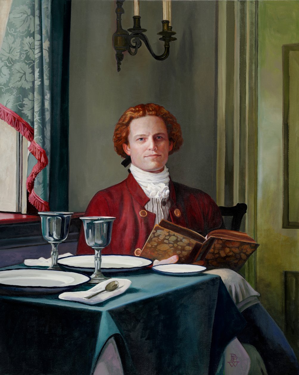 Jefferson, 2005 (huile sur toile) - Pamela Patrick White