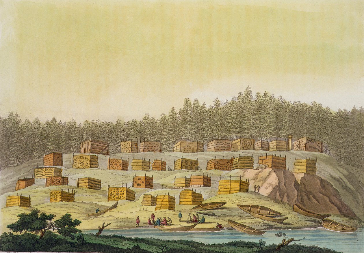Village indien, New Georgia, Alaska - Paolo Fumagalli