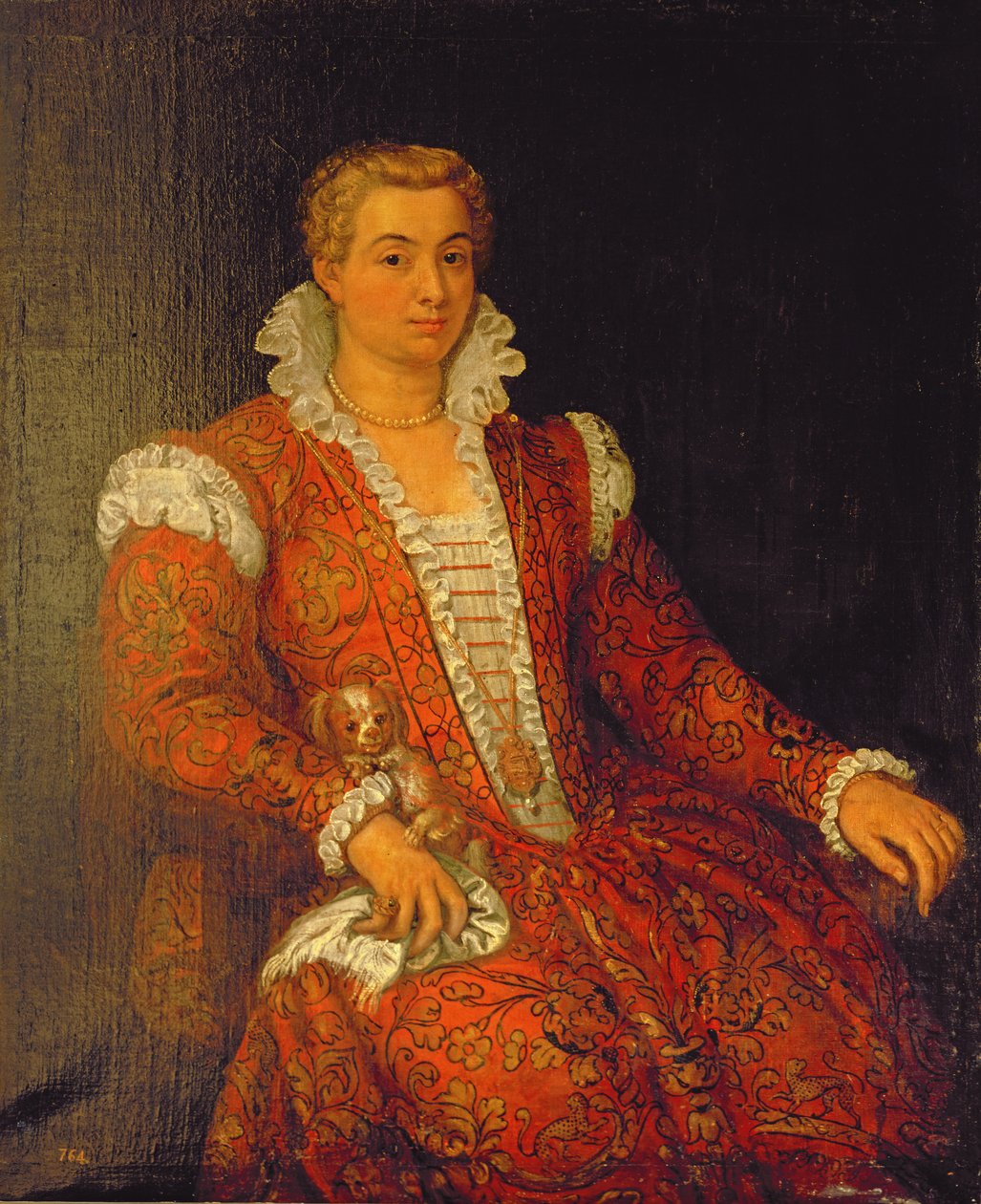 Portrait présumé de Livia Colonna (d.1552) - Paolo Veronese