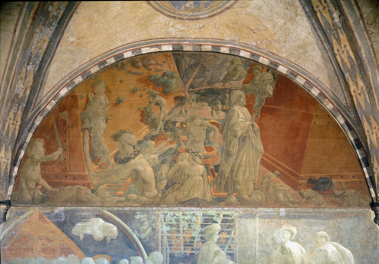 La vie de Noé, le déluge et le retrait des eaux - Paolo Uccello