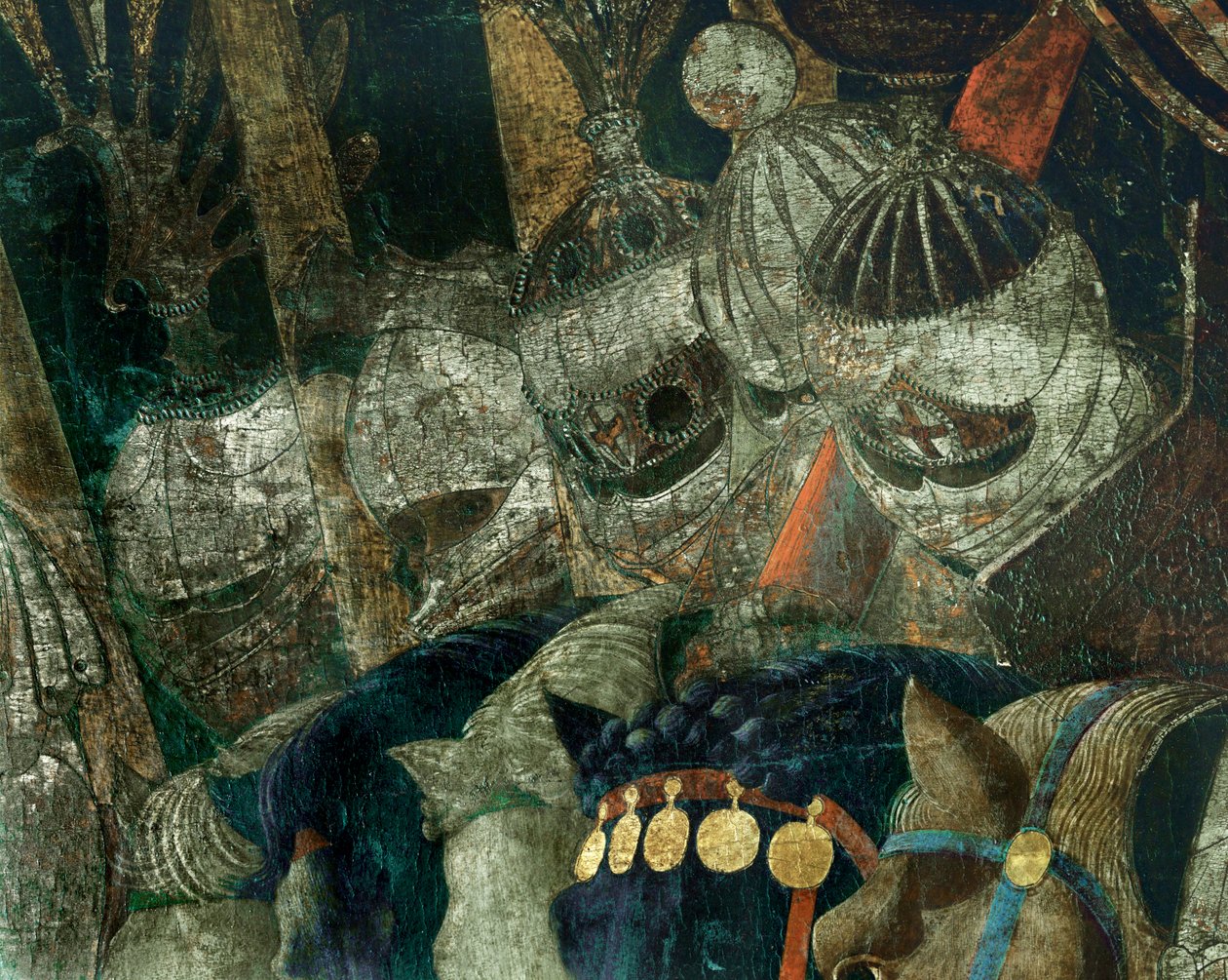 La bataille de San Romano entre Florence et Sienne en 1432 ... - Paolo Uccello