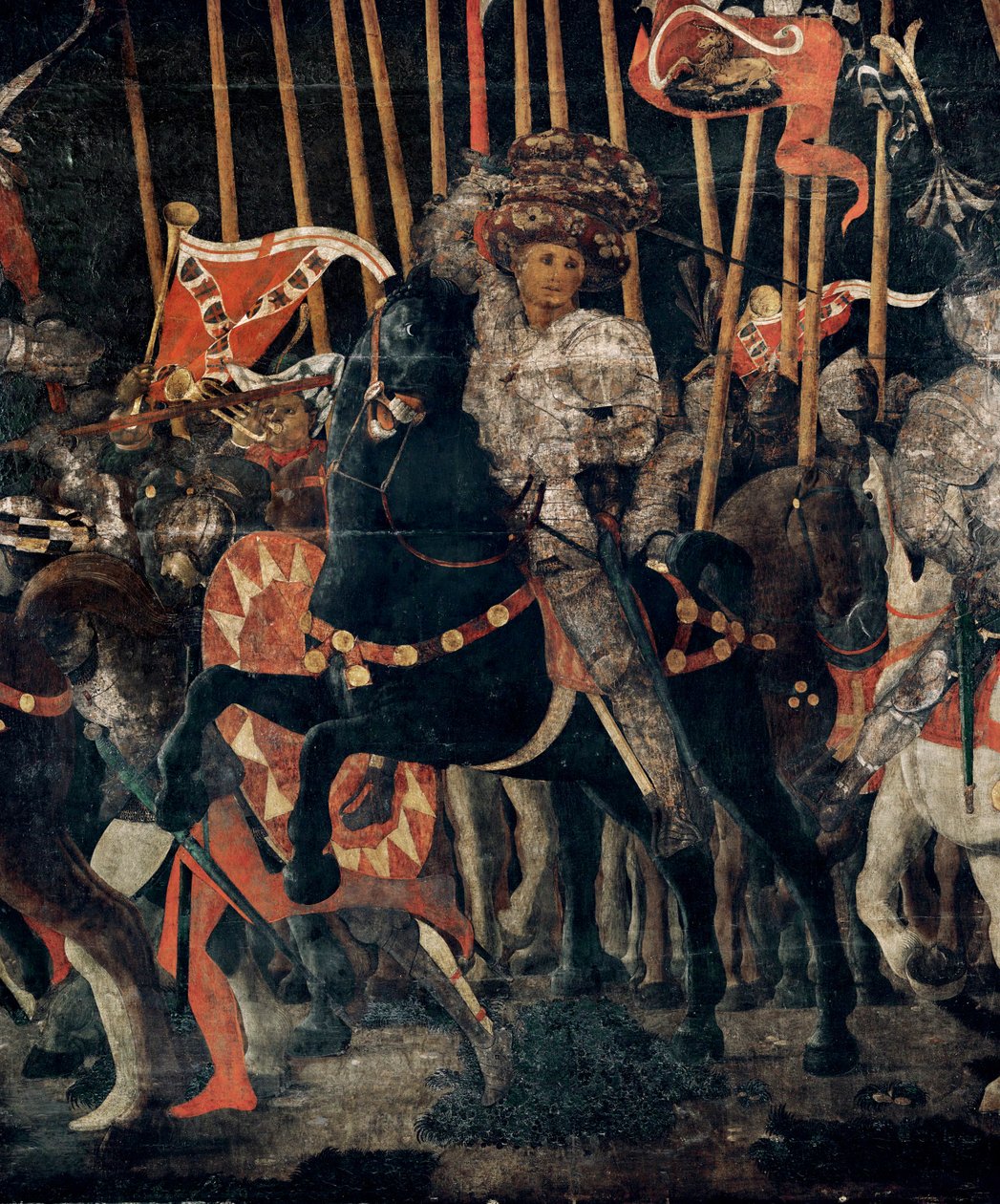 La bataille de San Romano en 1432 ... - Paolo Uccello