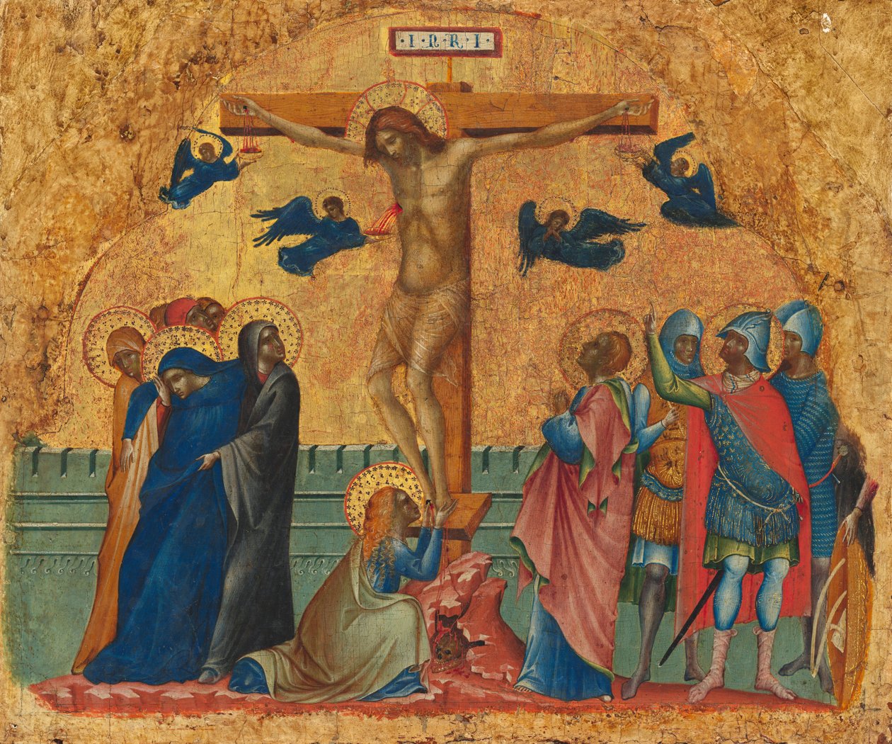 La Crucifixion, vers 1340-1345 (tempera sur panneau) - Paolo Veneziano