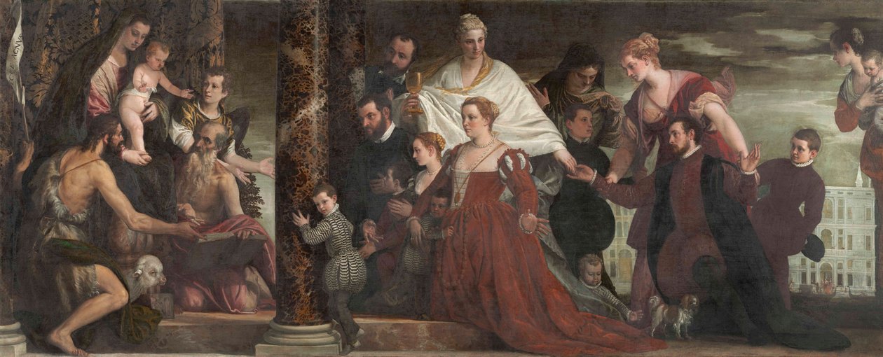 La Madone de la famille Cuccina - Paolo Veronese