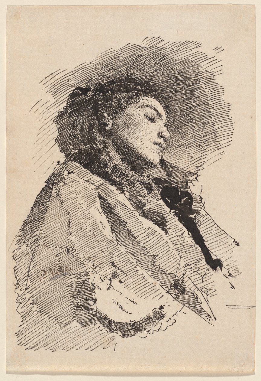 Jeune Femme Endormie - Paolo Vetri