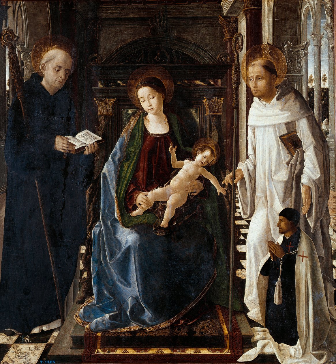 La Vierge du Chevalier de Montesa - Paolo de San Leocadio