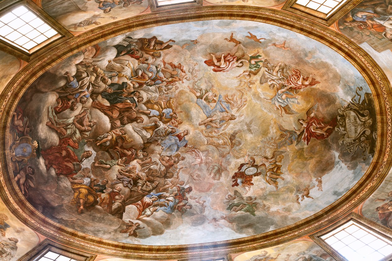 Fresques représentant la vie de Saint Cataldo - Paolo di Matteis