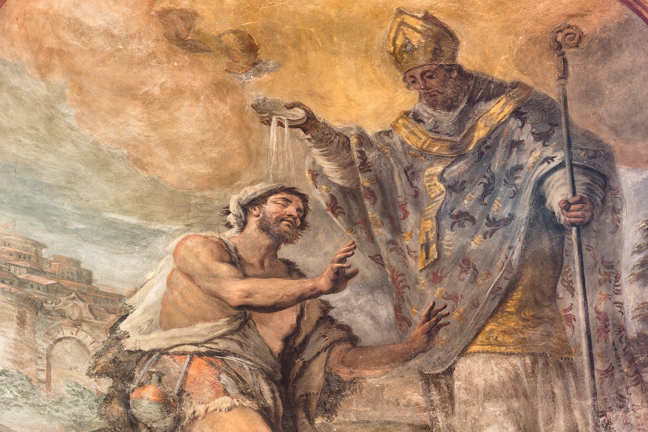 Fresques représentant la vie de Saint Cataldo - Paolo di Matteis