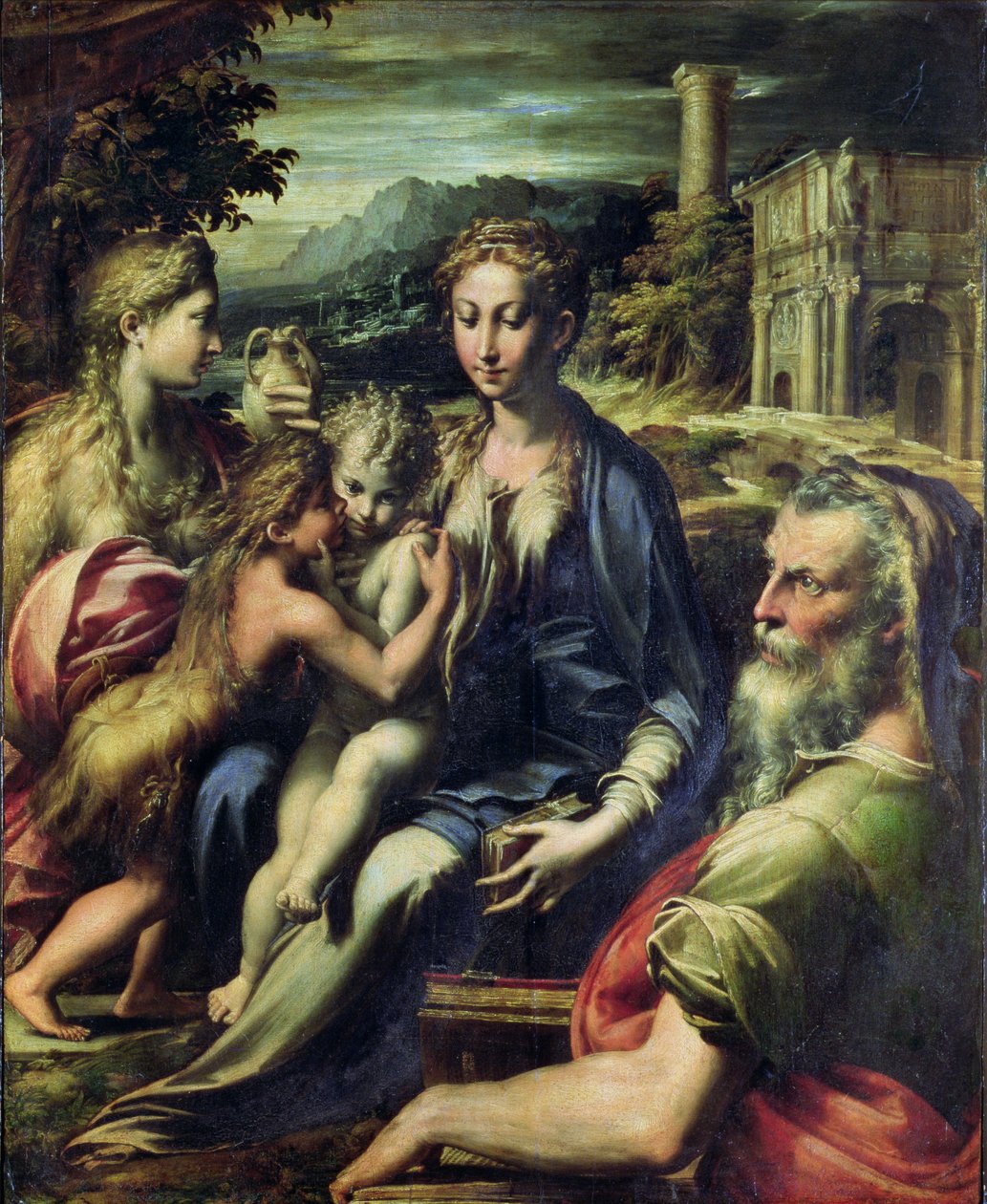 Madone avec Saint Zacharie, vers 1527-30 - Parmigianino