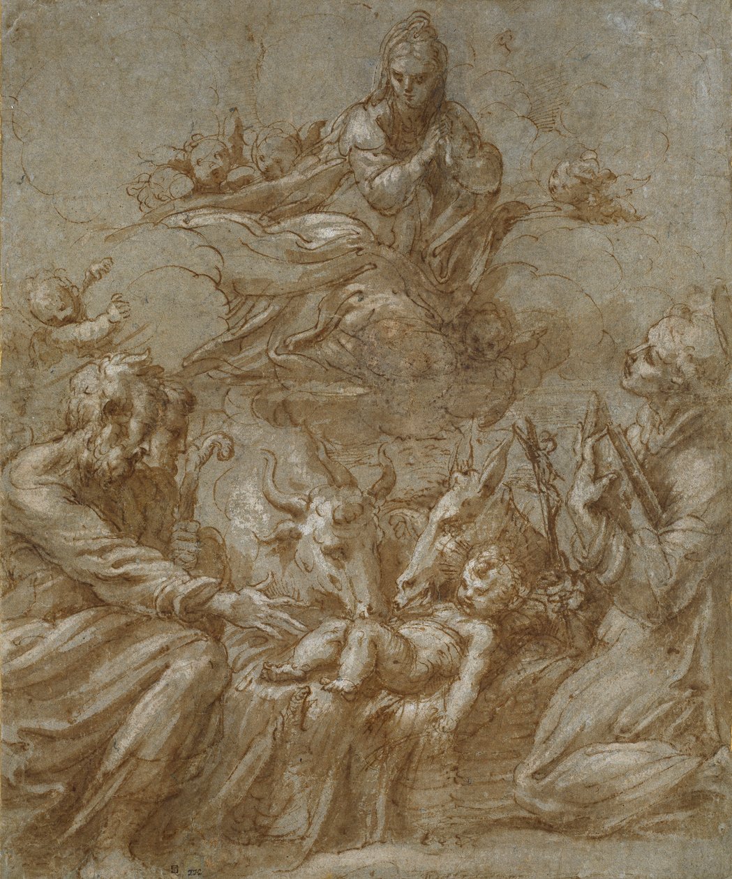 La Nativité du Christ, années 1520 - Parmigianino