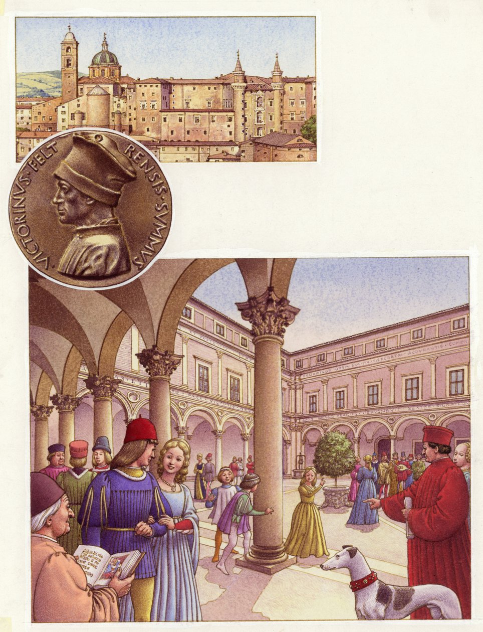 Cour du palais ducal d