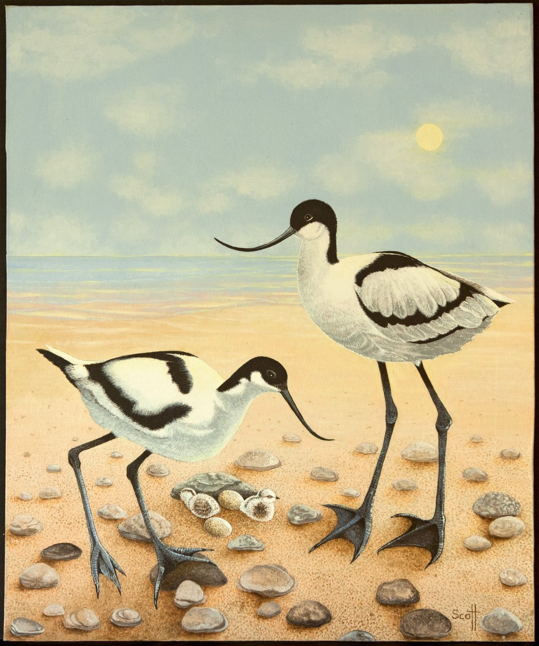 La nouvelle génération, 2012 (acrylique sur calicot) - Pat Scott