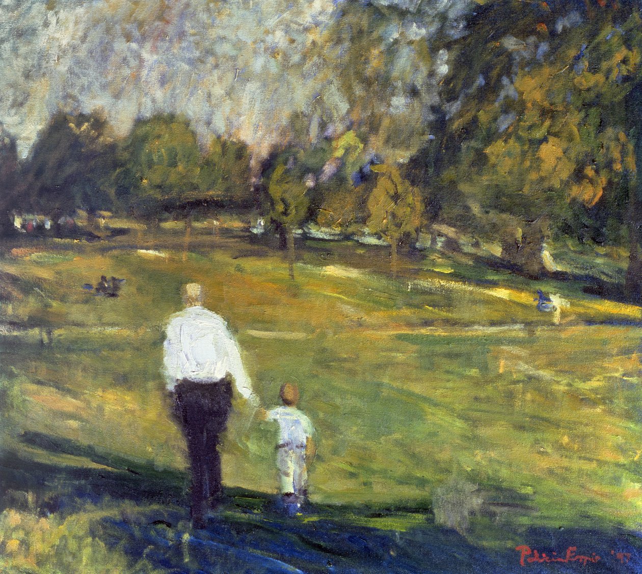Grand-père et petit-fils, 1997 - Patricia Espir