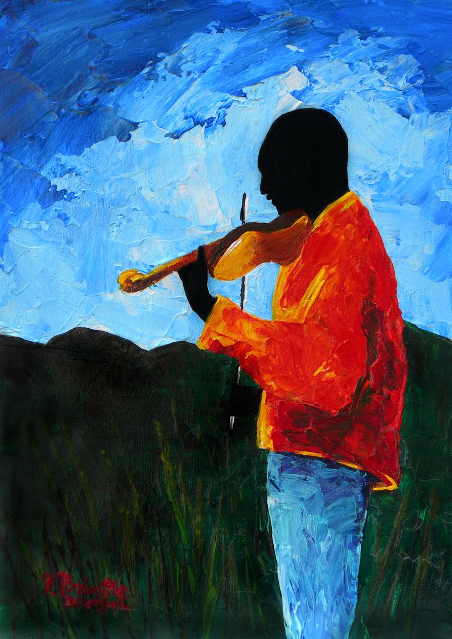 Notes bleues à la montagne, 2008 - Patricia Brintle