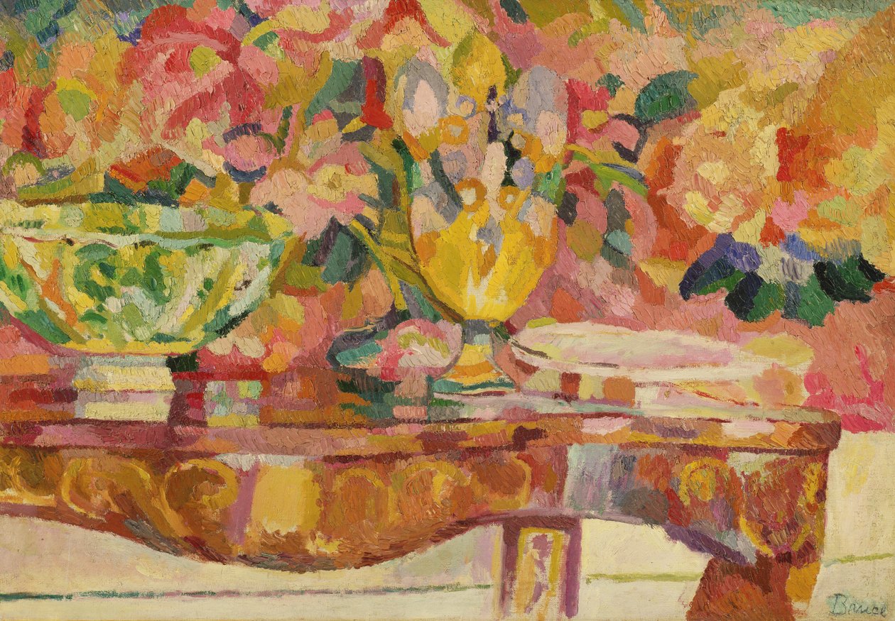 Tapisserie et console - Patrick Henry Bruce
