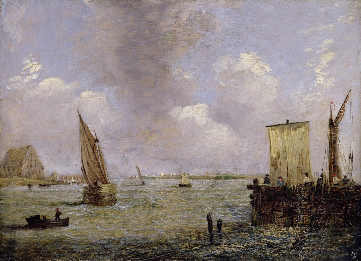 Sur la Tamise - Patrick Nasmyth