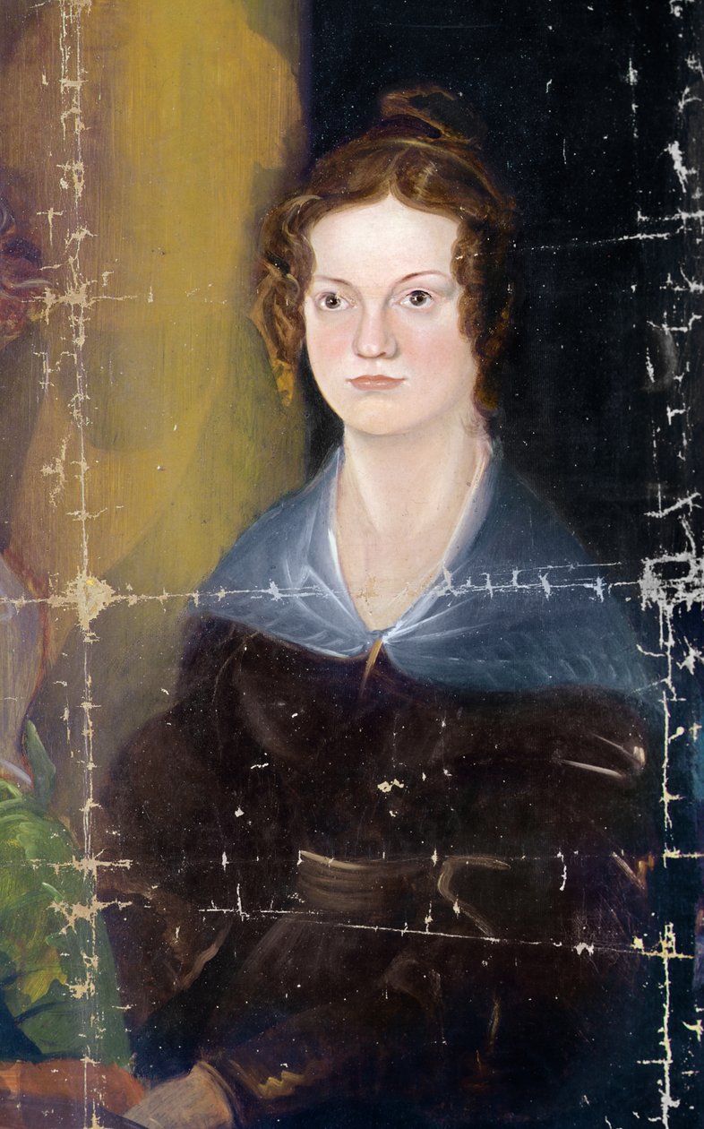 Portrait des Sœurs Brontë, (détail) - Patrick Branwell Bronte