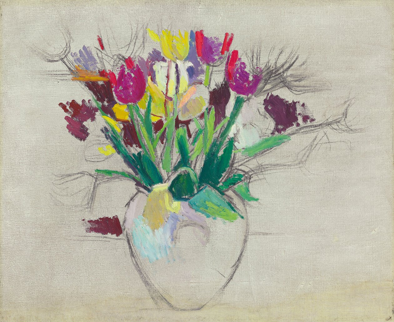 Nature morte avec fleurs - Patrick Henry Bruce