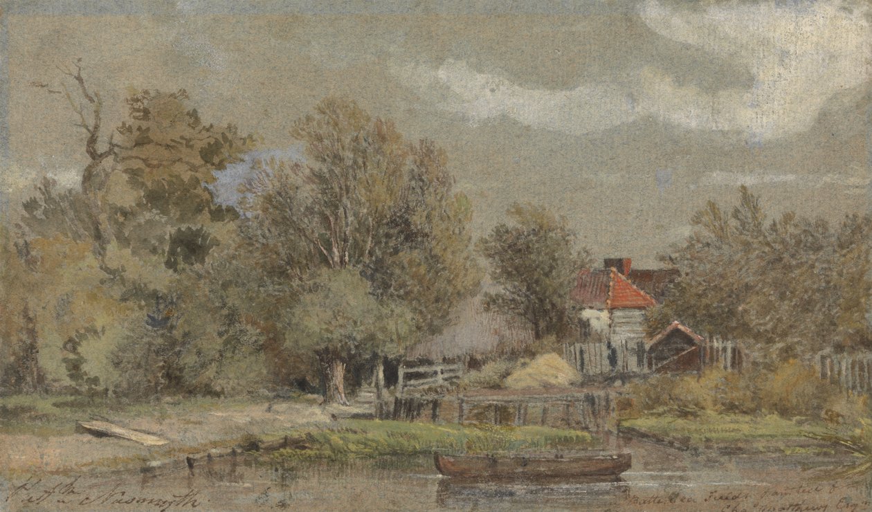 Champs de Battersea, peint pour Charles Matthews, Esq. - Patrick Nasmyth