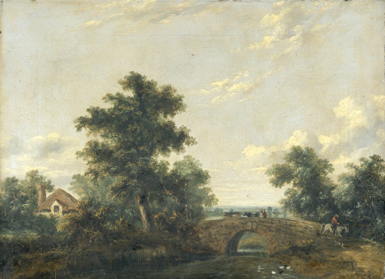 Paysage avec pont - Patrick Naysmith