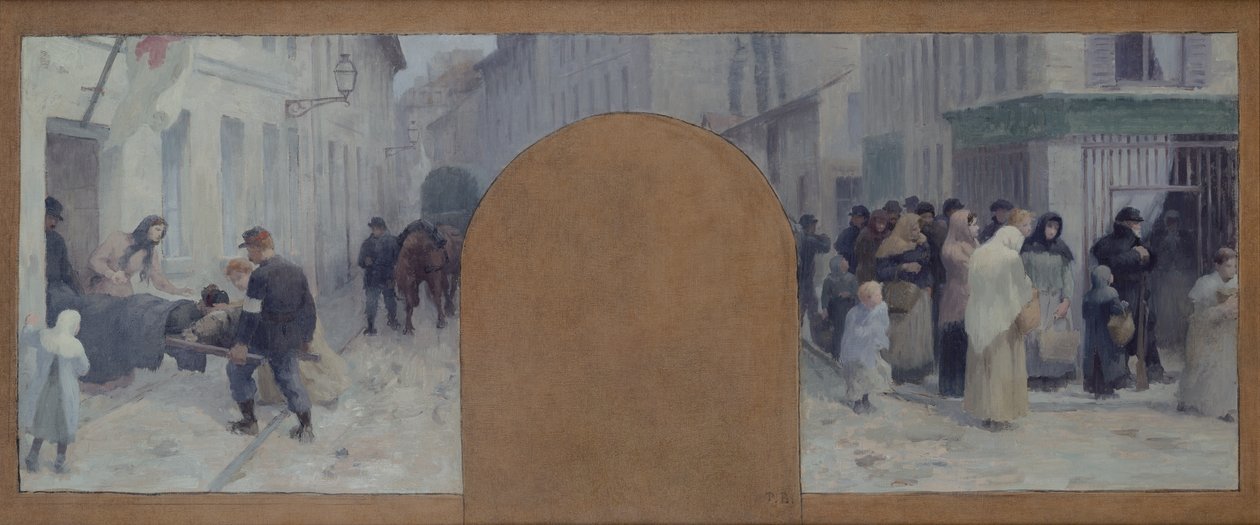 Transport des blessés à l