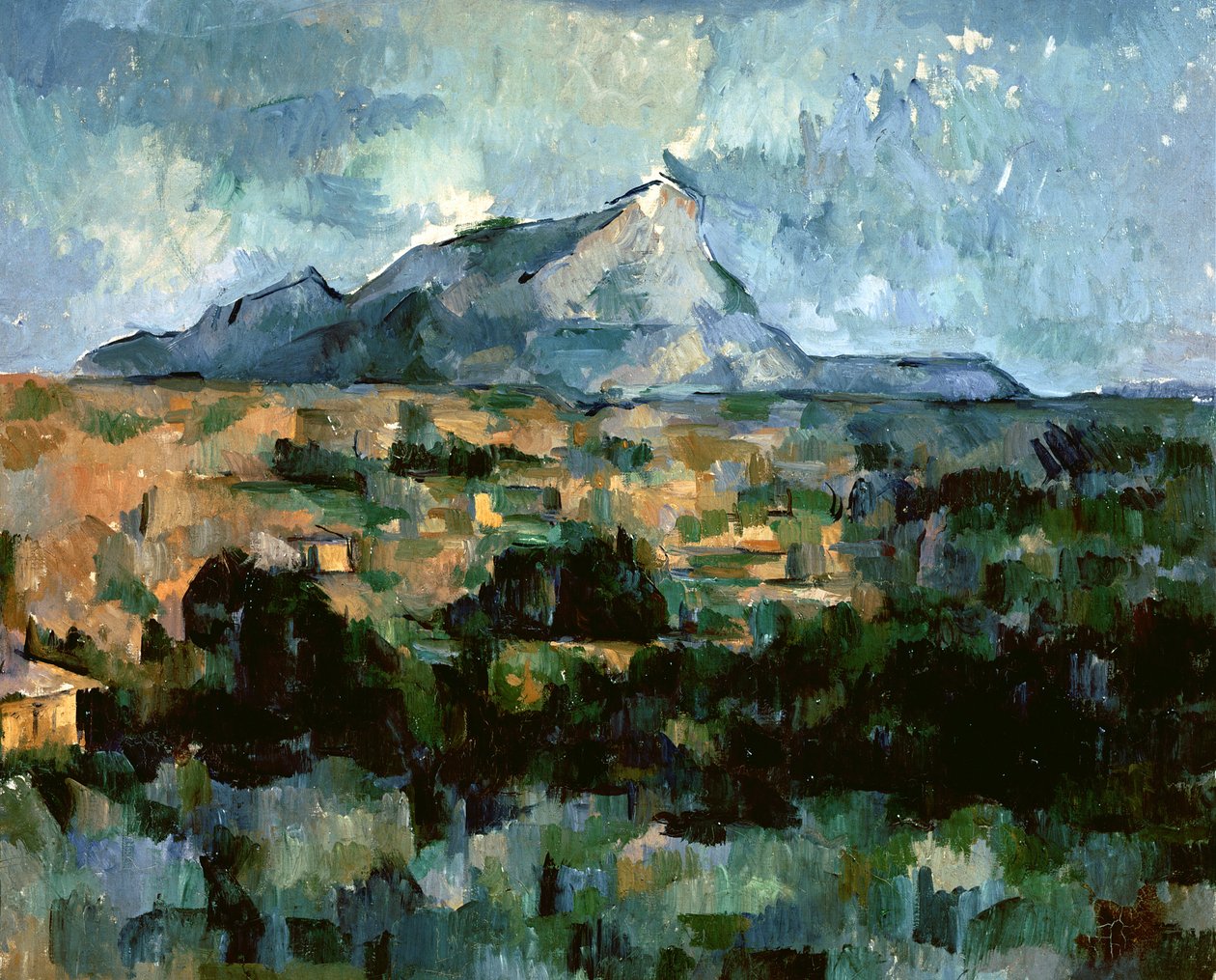 Montagne Sainte-Victoire, 1904-06 - Paul Cézanne