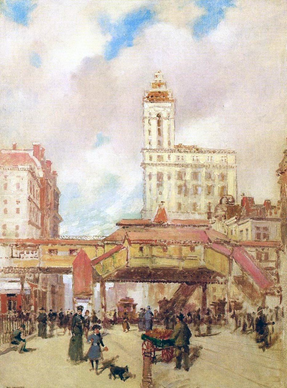Troisième Avenue, New York - Paul Cornoyer