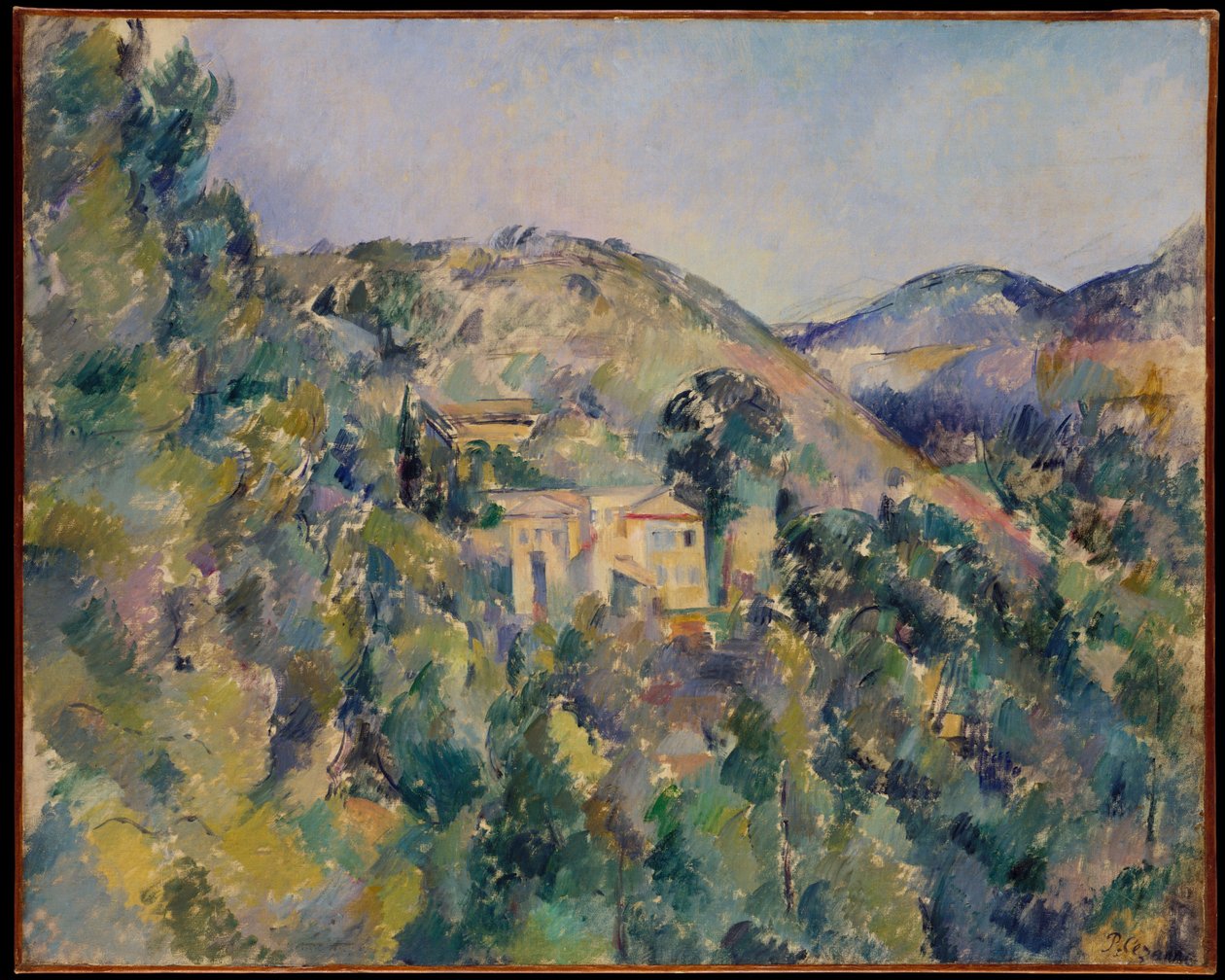 Vue du Domaine Saint-Joseph, fin des années 1880 - Paul Cézanne