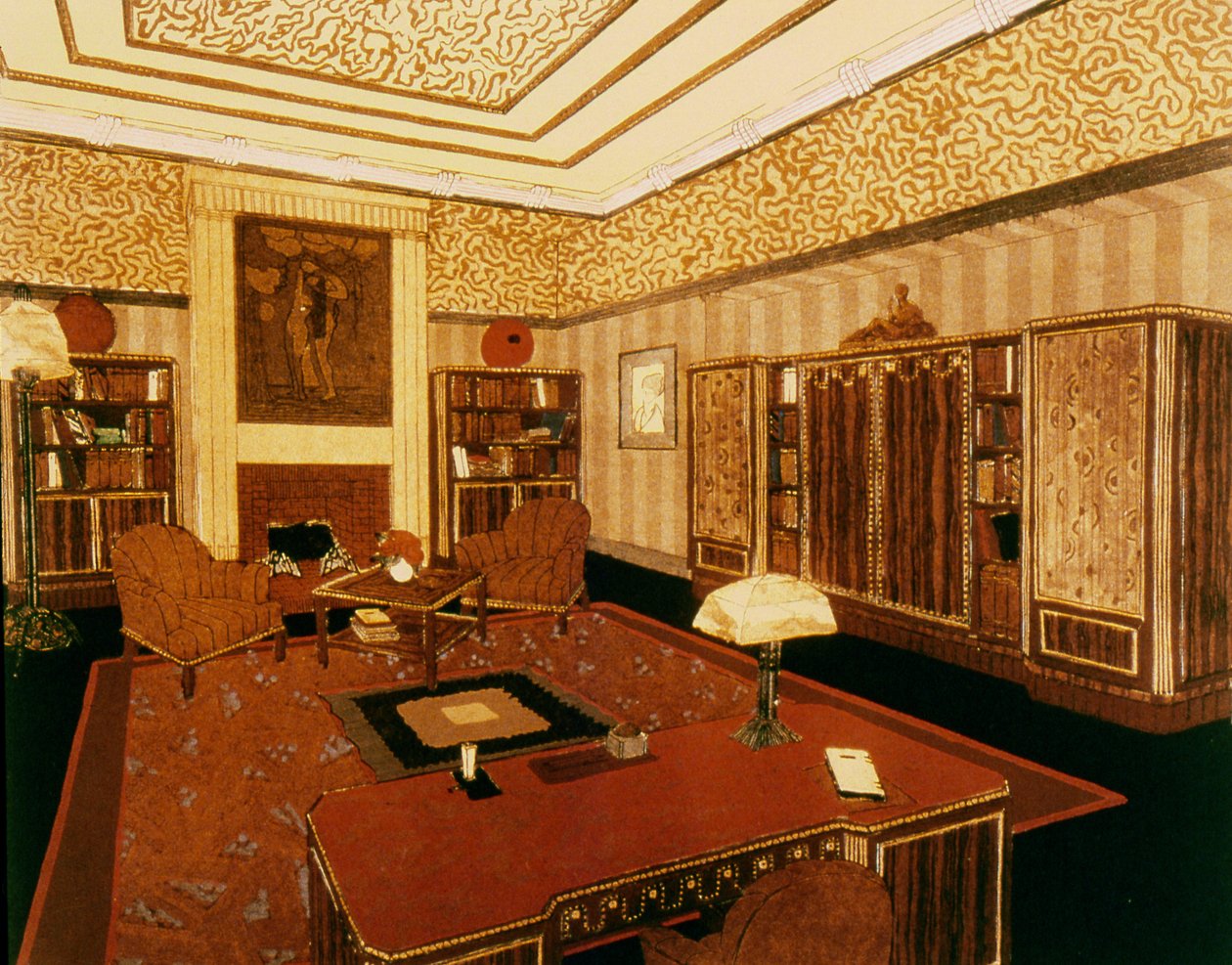 Bureau, 1924 - Paul Follot