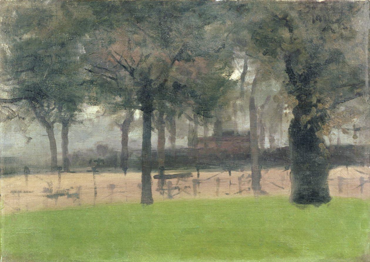 Le kiosque à musique à Hyde Park - Fin de journée - Paul Fordyce Maitland