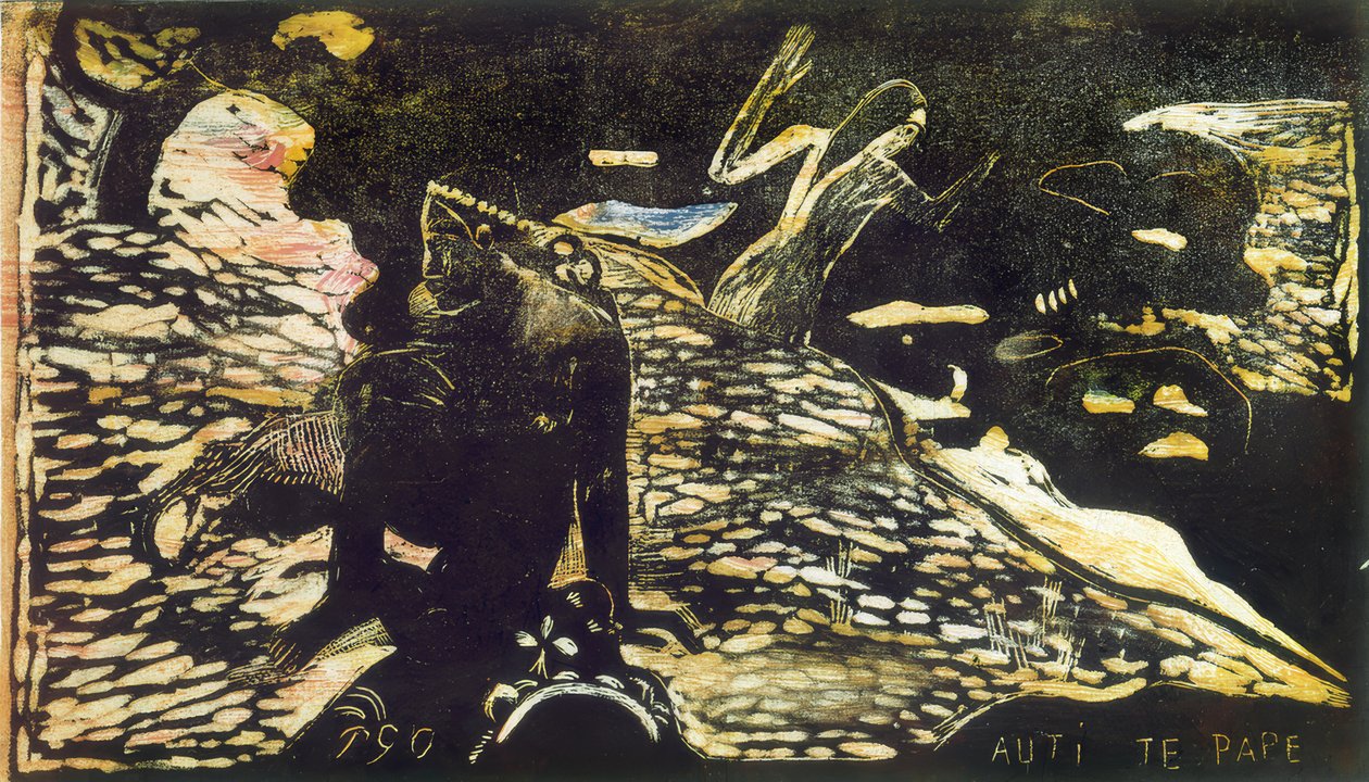 Auti Te Pape - Paul Gauguin