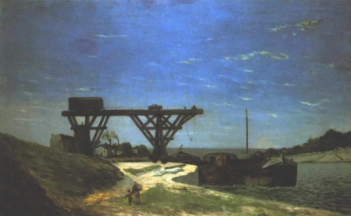 La Seine à Paris entre le Pont d