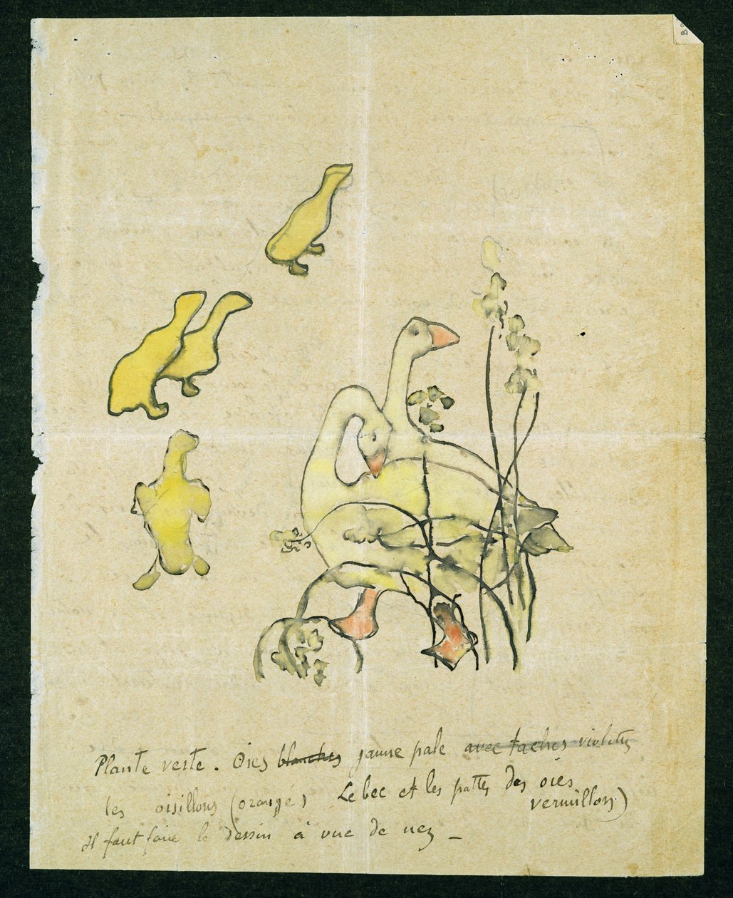 Oies et oisons - Paul Gauguin