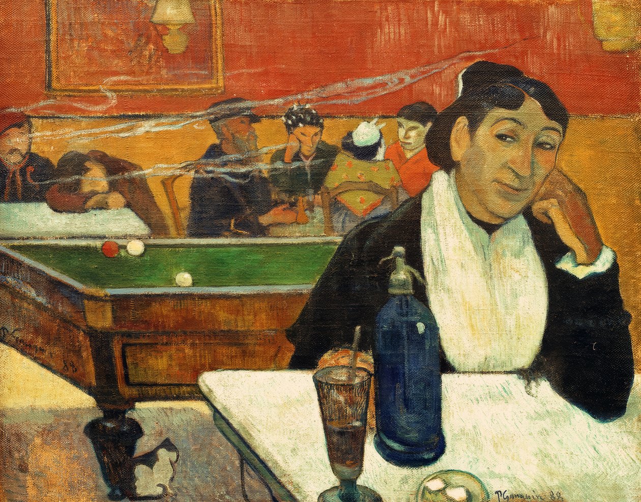 Au café - Paul Gauguin